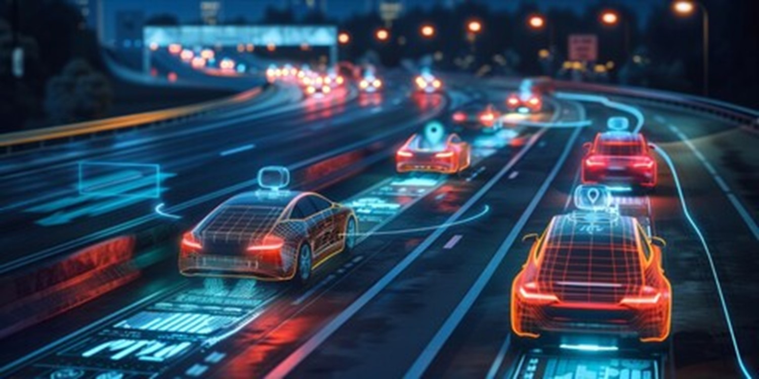 Autonomous vehicles with advanced connectivity and AI systems demonstrating cutting-edge automotive innovation